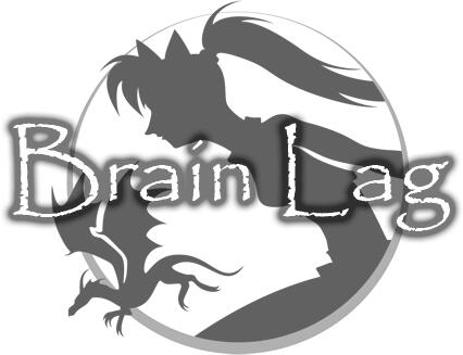 the logo for the publishing house Brain Lag